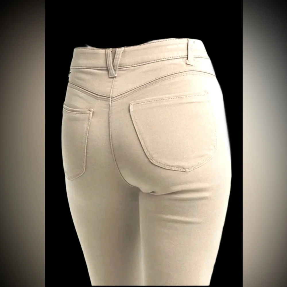 Democracy Ab-solution High Rise Boot Cut Tummy Control Jeans “Stone” - Size 14 - Picture 1 of 8